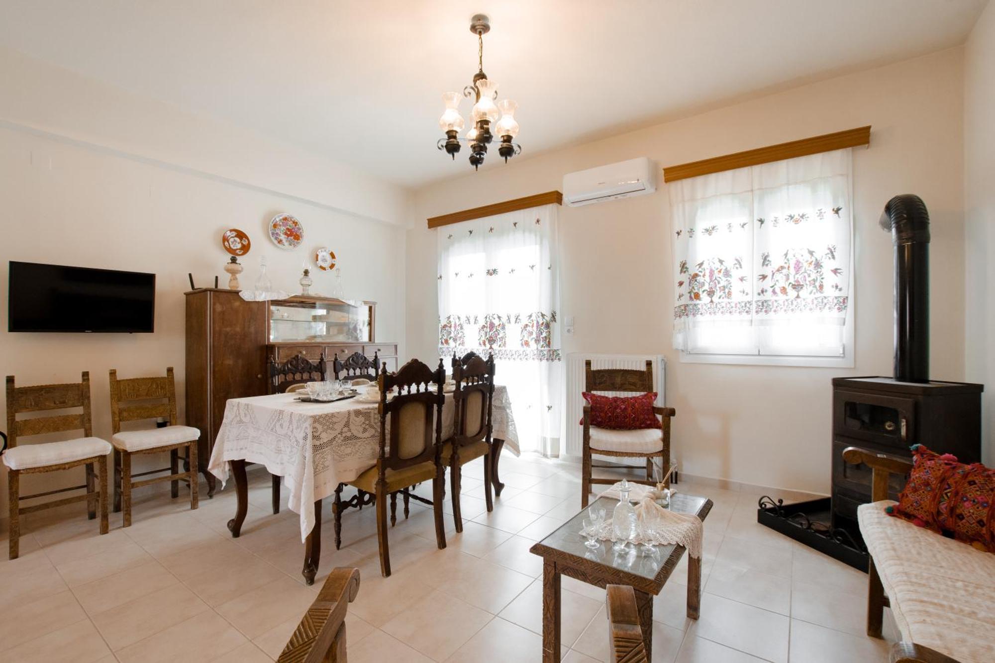 Prasini Folia - Apartment Ida Anogia Zewnętrze zdjęcie